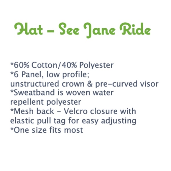 Hat - See Jane Ride - Picture 3 of 5